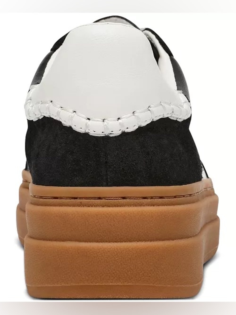 Steve Madden, Dodge Suede and Leather Gum Sole Platform Sneakers Size 5.5 NWOB - Picture 3 of 13